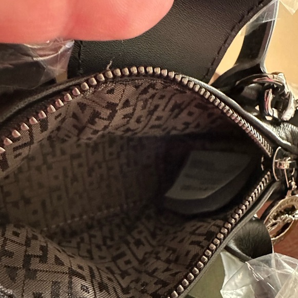 NWT Longchamp Le Pliage Cuir Nano Crossbody bag with box and dustbag - Picture 12 of 15